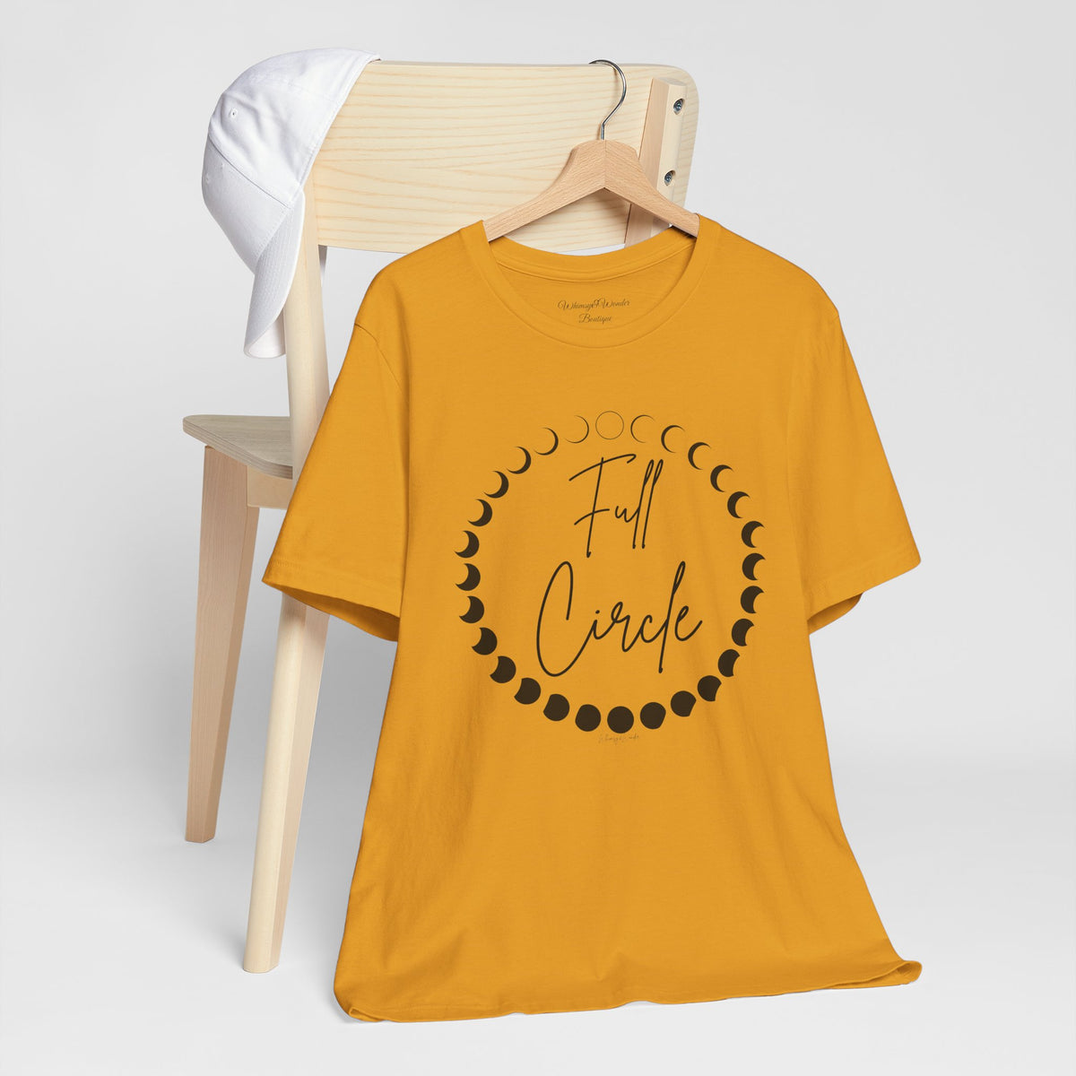 Full Circle Moon Phase T-Shirt by Whimsy & Wonder Boutique