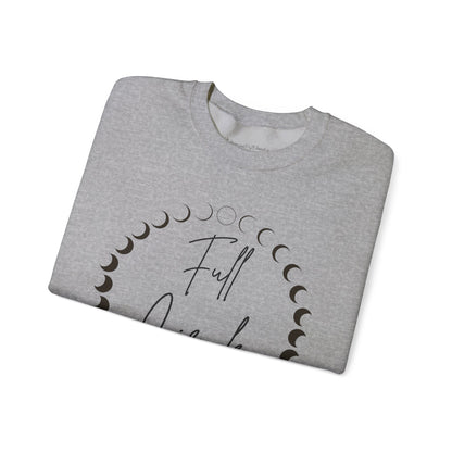 Moon Phase "Full Circle" sweatshirt | Lunar Phases Crewneck
