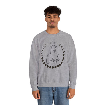 Moon Phase "Full Circle" sweatshirt | Lunar Phases Crewneck
